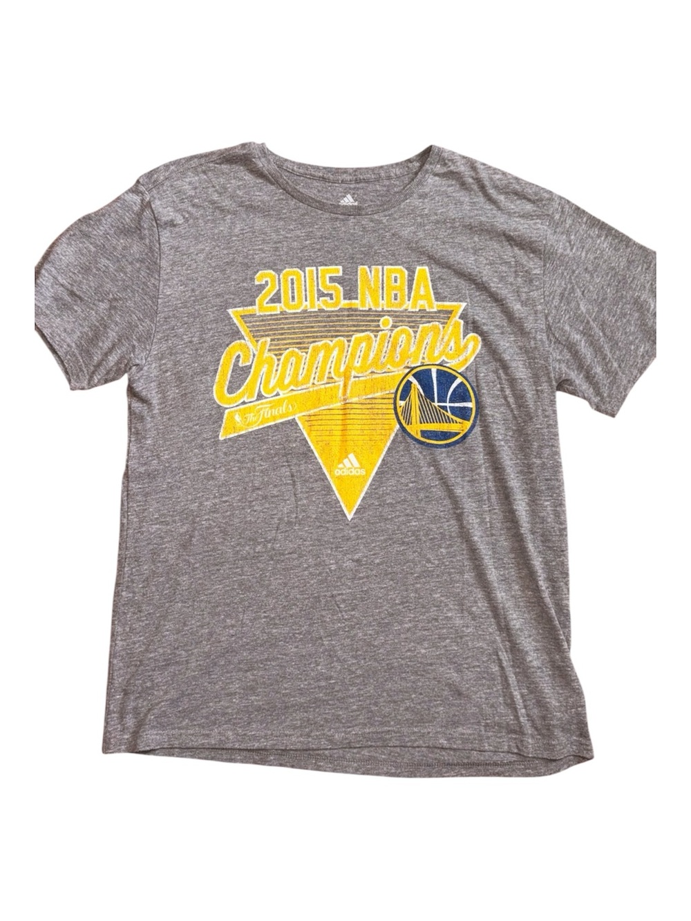 Adidas Men’s 2015 Golden State Warriors Champions Shirt Size L